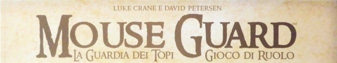 mouse guard banner logo gdr rpg